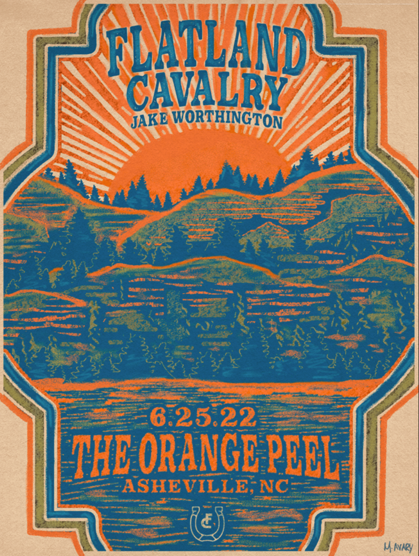 Flatland Cavalry w/ Jake Worthington | The Orange Peel - Asheville, NC | JUN '22 (AP)