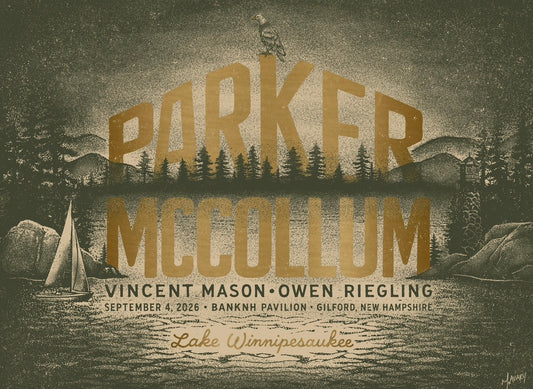Parker McCollum Poster | BankNH Pavilion | SEPT '26 (AP)