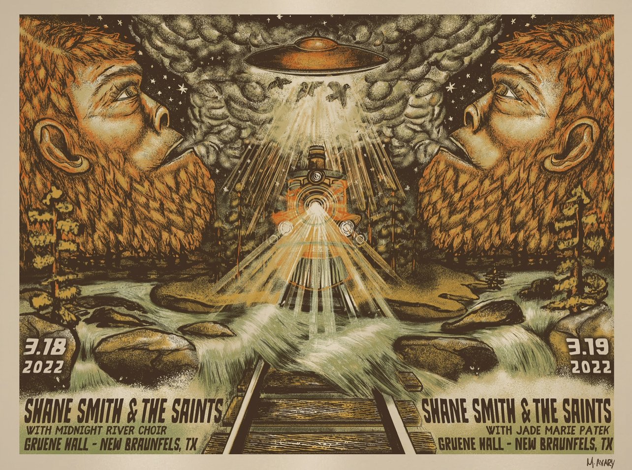 Shane Smith And The Saints | (GLOW) Two Nights at Gruene Hall | March 2022 (AP)