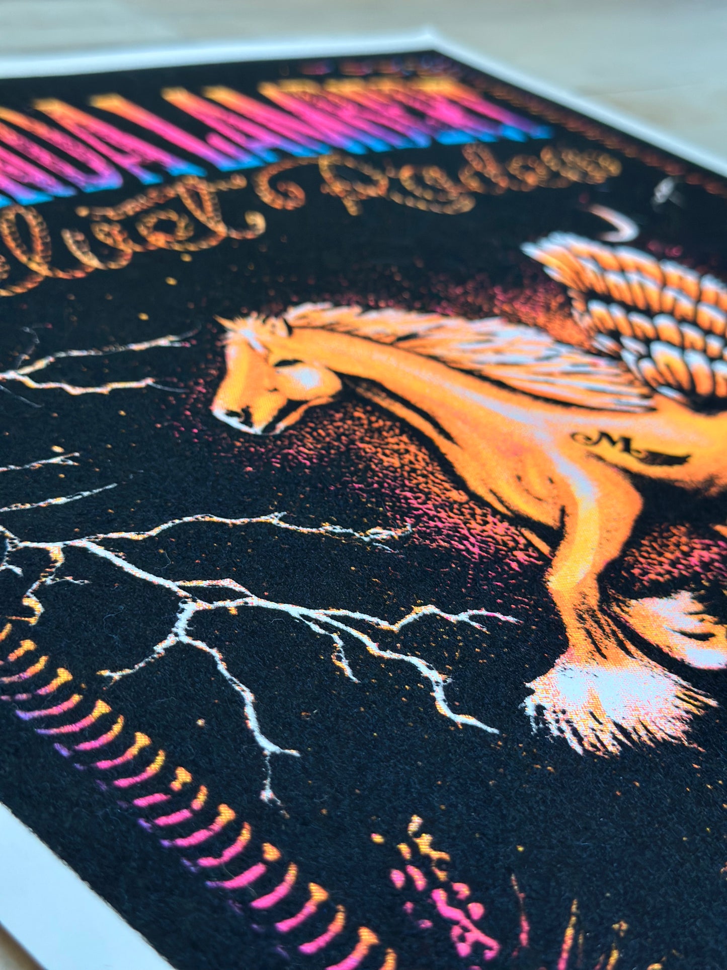 RARE - Miranda Lambert | Las Vegas Residency | Velvet Flocked Poster