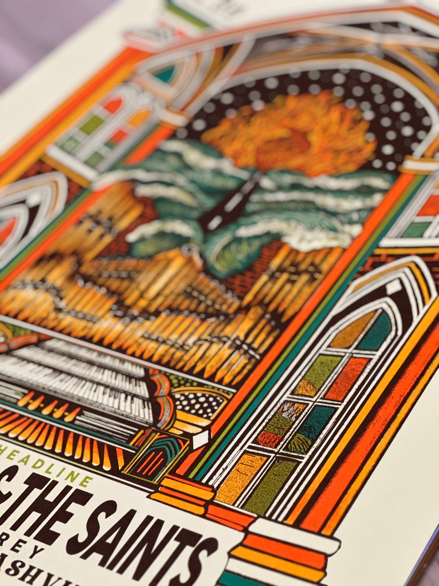 Shane Smith And The Saints Poster | Ryman Auditorium 2023
