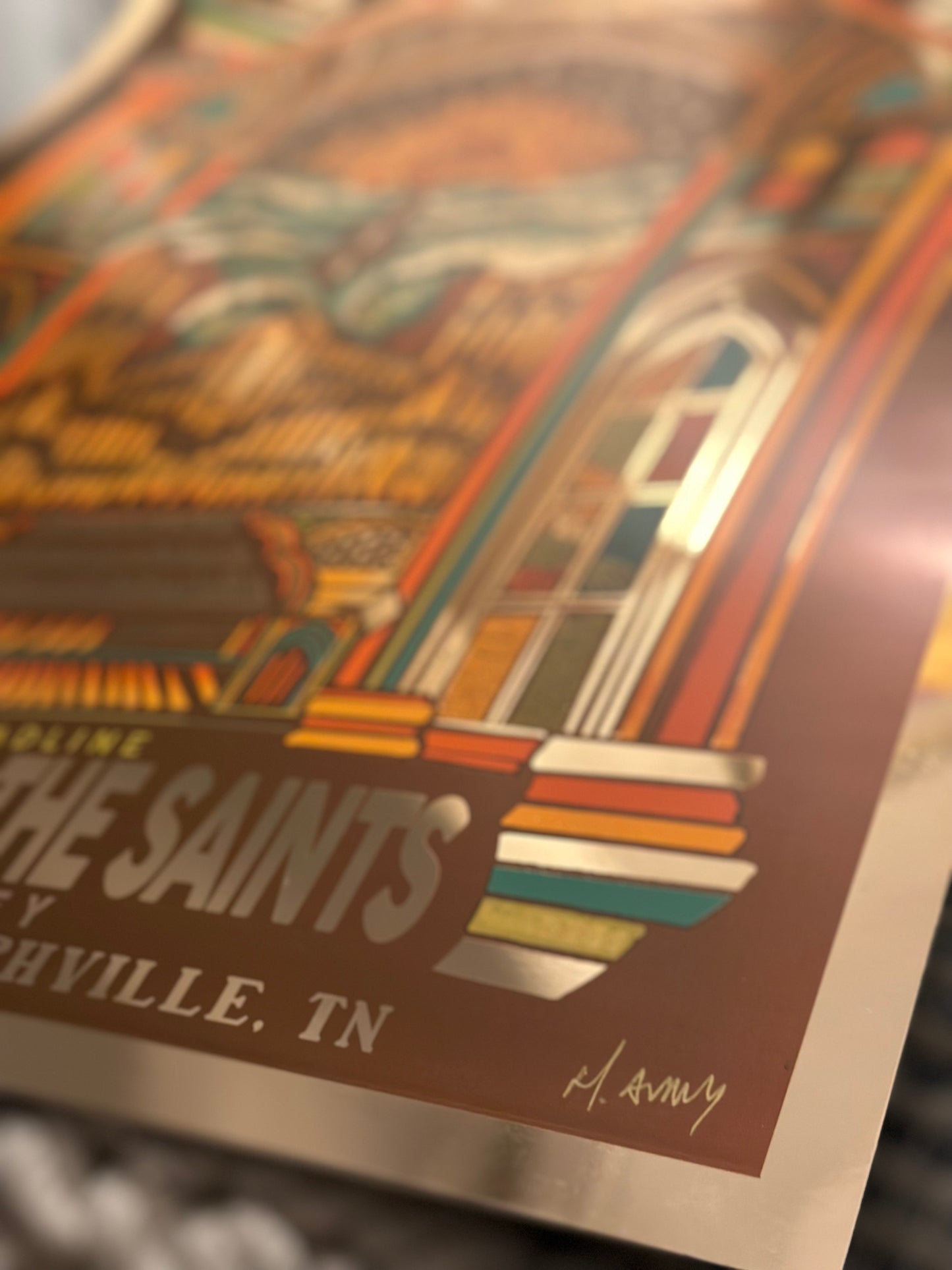 Shane Smith And The Saints Poster | Ryman Auditorium 2023