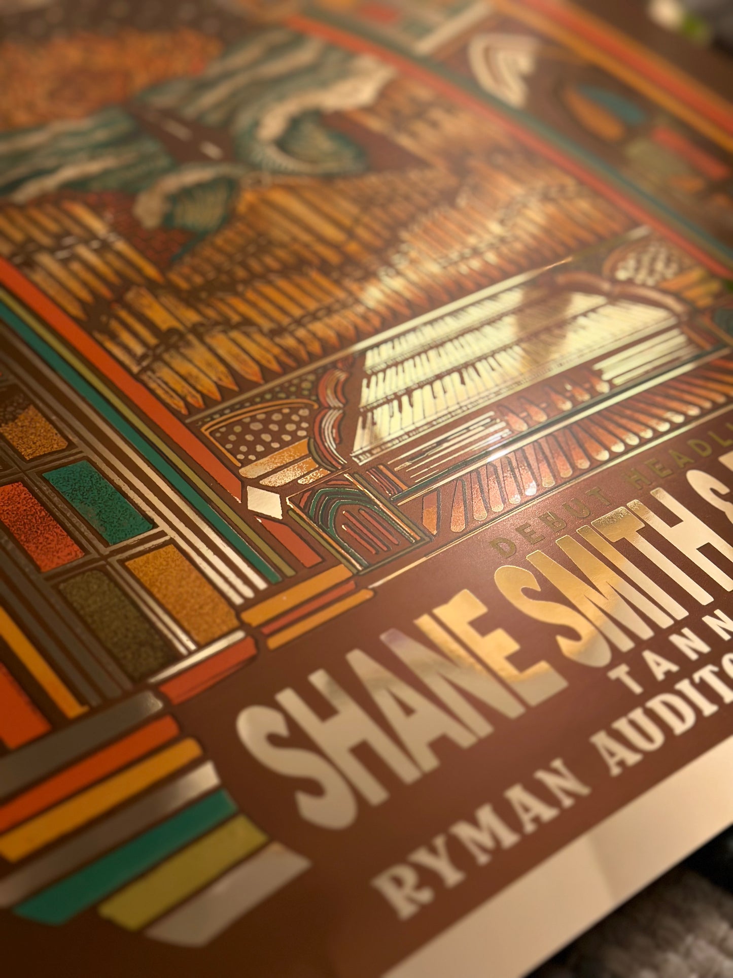 Shane Smith And The Saints Poster | Ryman Auditorium 2023