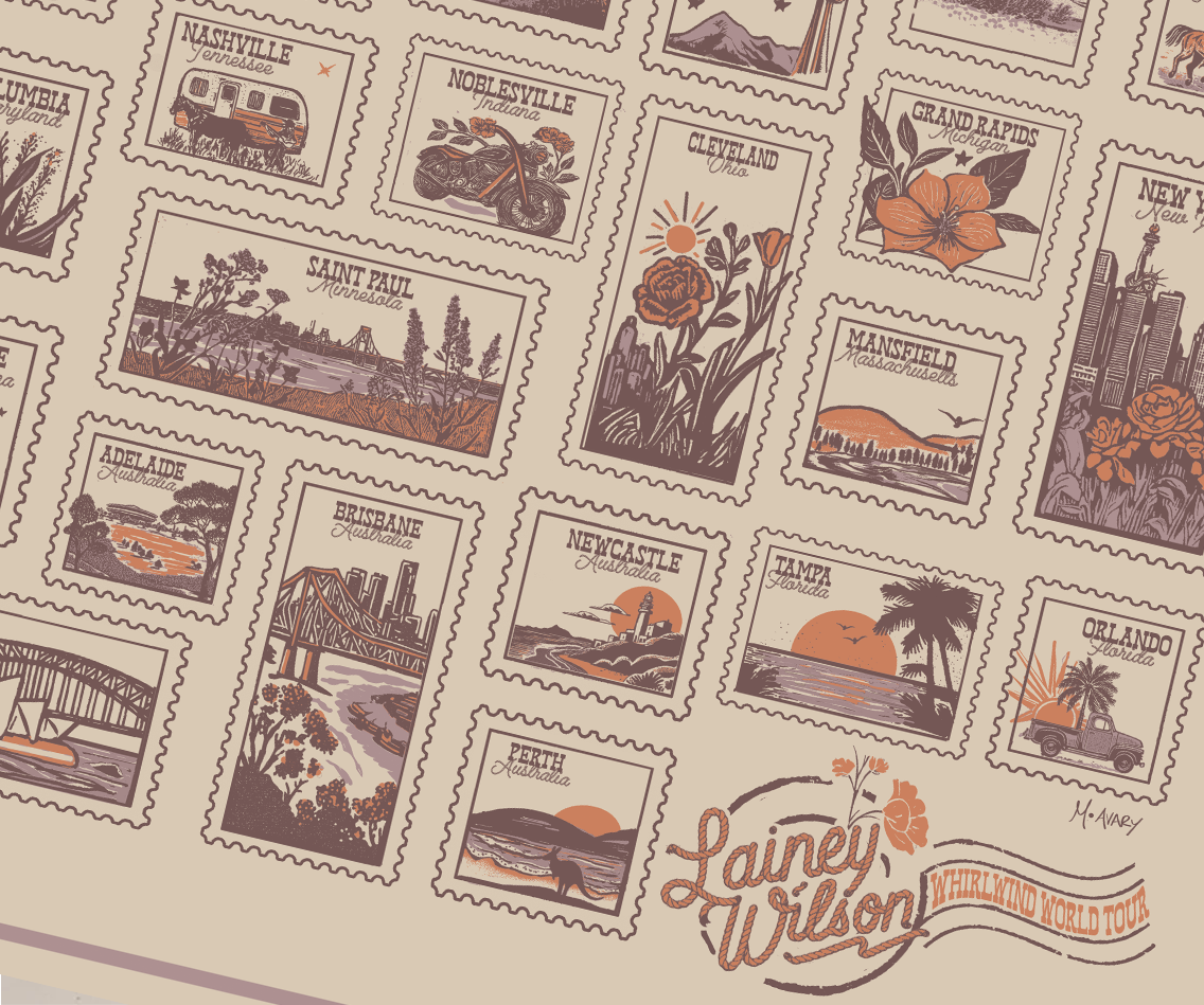 Lainey Wilson | Whirlwind World Tour | 2025 (AP)