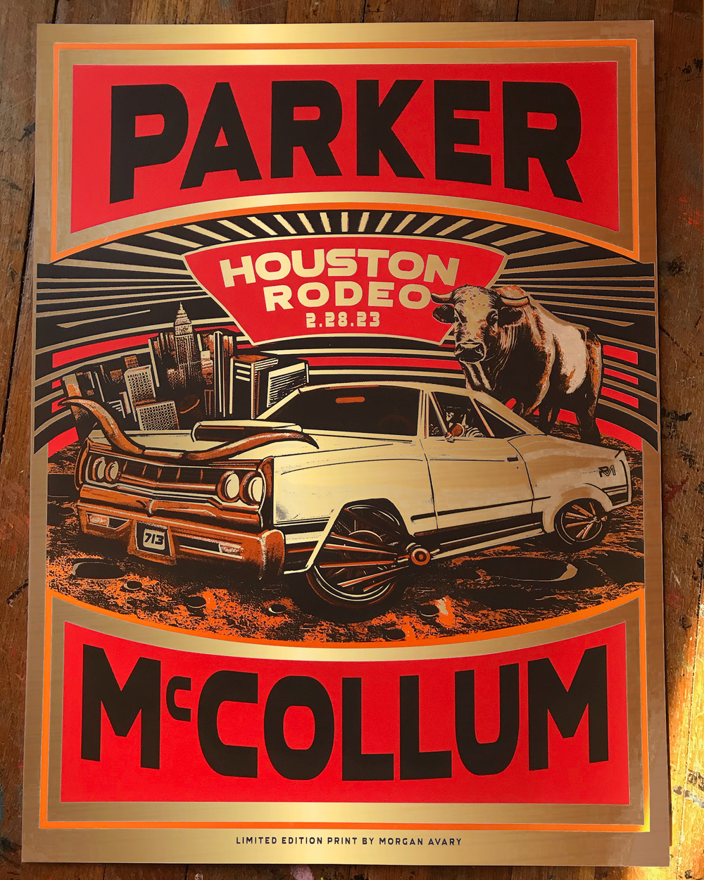 Parker McCollum Poster | RODEO HOUSTON | FEB '23 (AP)