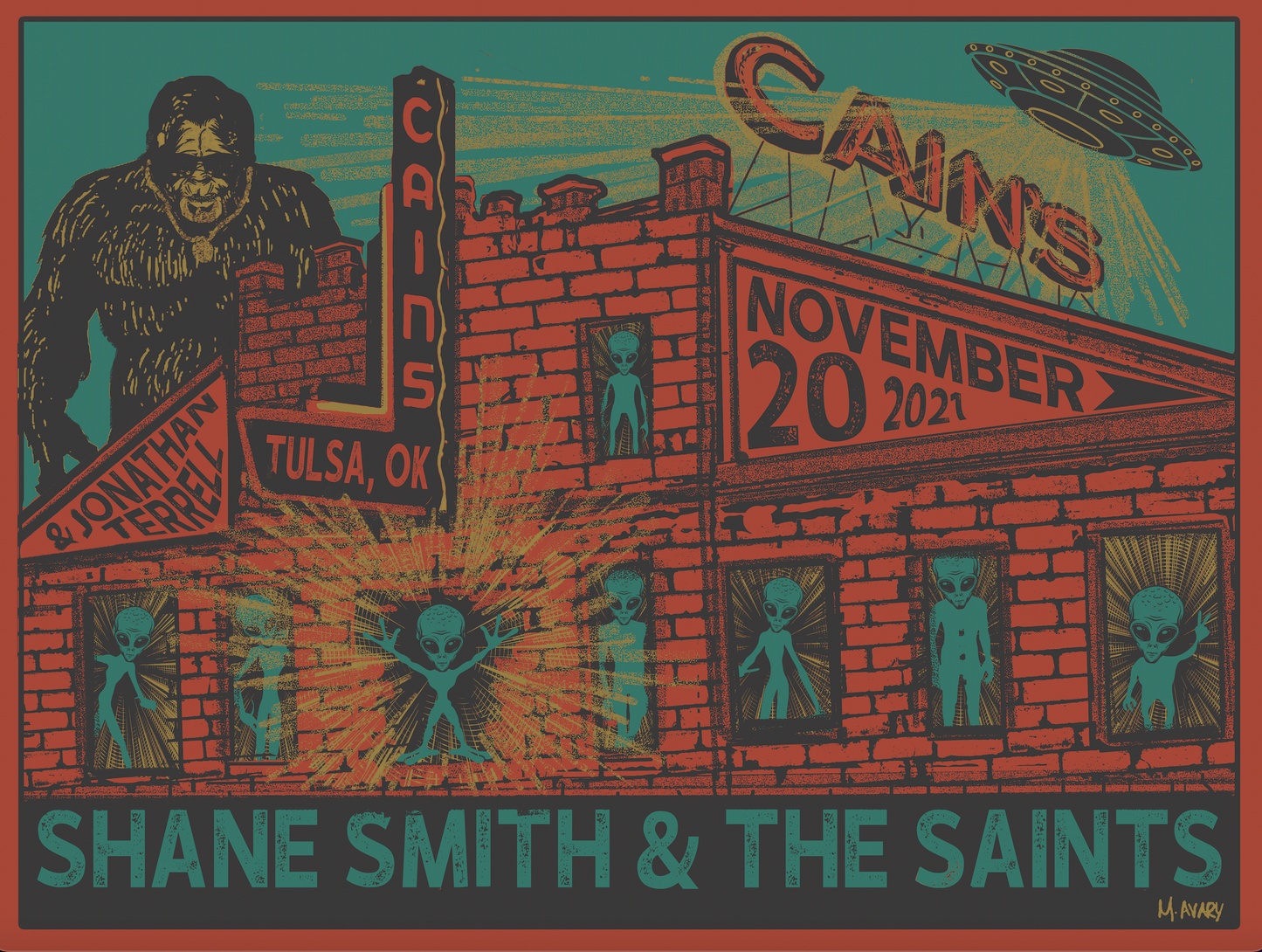 Shane Smith And The Saints | Cain's Ballroom - Tulsa, OK | NOV '21 (AP)